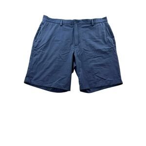 Vineyard Vines On The Go Shorts Mens Size 36 Navy Blue Performance Golf